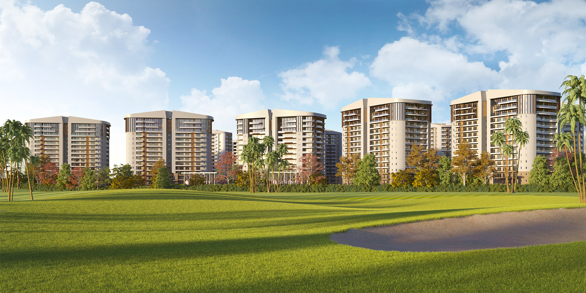 Serenity by Rishita - Golf Course View