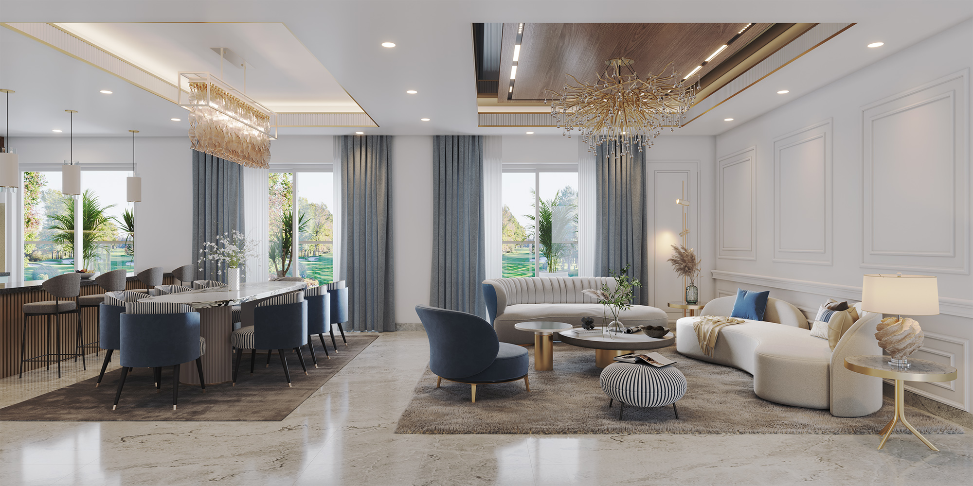 Living & Dining Area
